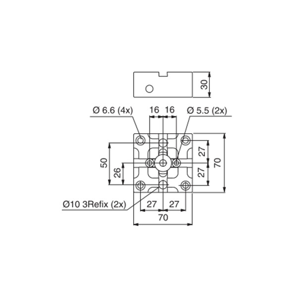 POFI 70x70 Mm Precision Pallet MacroHP Compatible To 3R-601.3